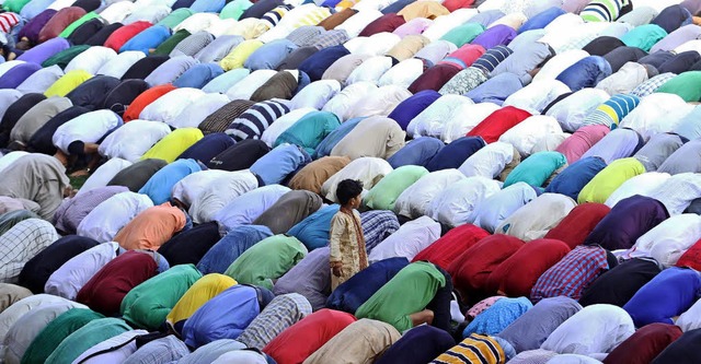Der Islam als Thema  offener Vorlesung...utlich ein vielfarbiges Bild ergeben.   | Foto: dpa/stefano porta