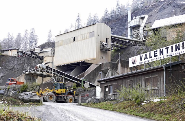 Das Unternehmen Valentini will den Steinbruch &#8222;Wacht&#8220; erweitern.   | Foto: Sebastian Barthmes