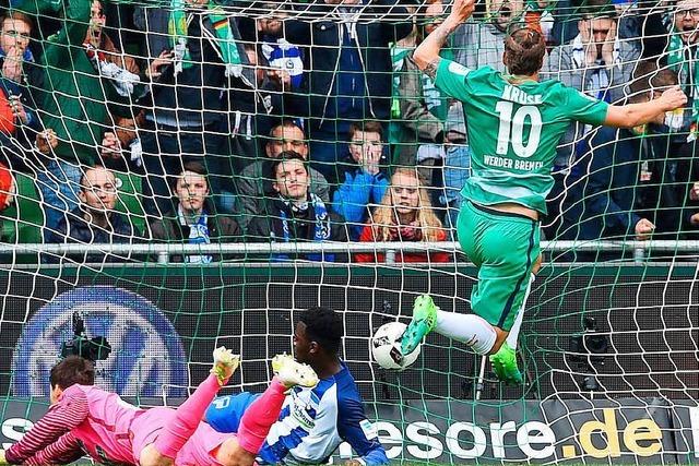 Werder Bremen besiegt Berlin mit 2:0