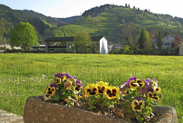 Diesen herrlichen Blick ber die Schul...eheimes in Mnstertal genieen knnen.  | Foto: Manfred Lange