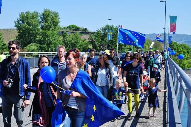 1100 Teilnehmer beim Lauf fr ein freies und vereintes Europa