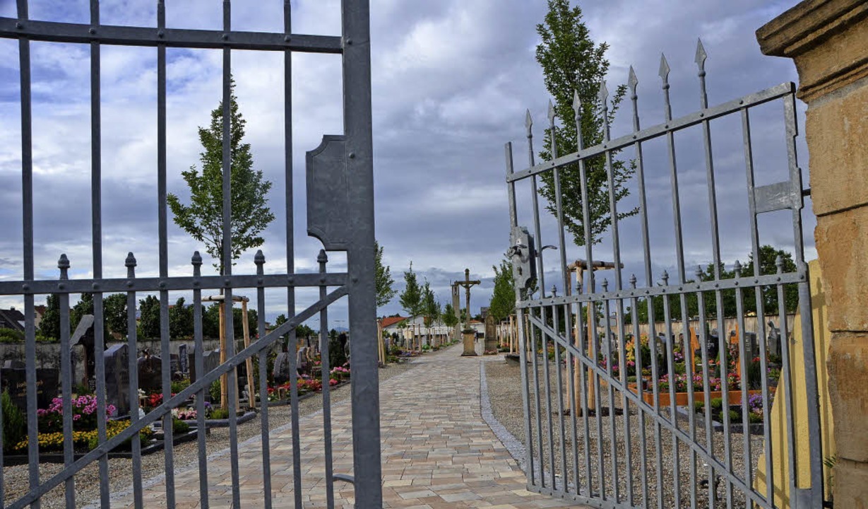 So wie der Friedhof in Hartheim soll n...Friedhof Bremgarten gestaltet werden.   | Foto: Susanne Mller