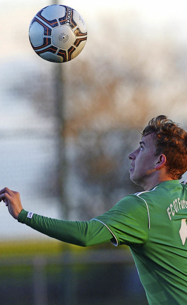 Torschtze: Dem Furtwanger Tim Geiger gelang das 1:0 im Heimspiel gegen F.A.L.   | Foto: reinhardt