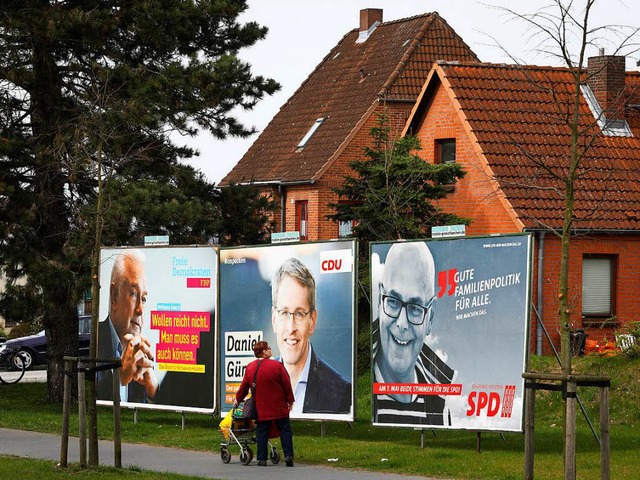 Beschaulich ist der Wahlkampf in Schleswig-Holstein.    | Foto: dpa
