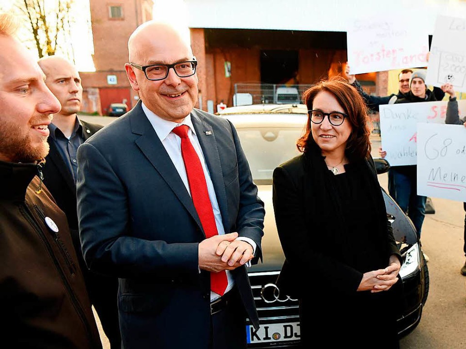 Nette Angelegenheit Wahlkampf In Schleswig Holstein Deutschland Badische Zeitung