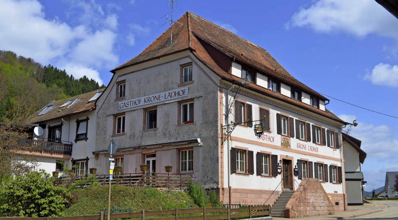 Das Gebäude des früheren Gasthauses &#...rstenbergischen Kondominats Prechtal.   | Foto: Fotos: Nikolaus Bayer
