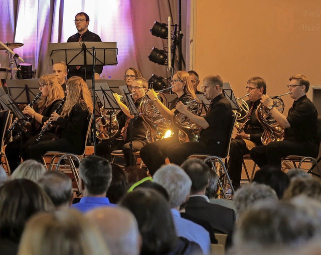 Der Musikverein Kippenheim bei seinem Frhlingskonzert   | Foto: Sandra Decoux-Kone