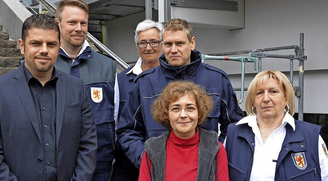 Ordnungsamtsleiter Dominic Rago (links...edmaier und Frank Fournes (von rechts)  | Foto: Stadtverwaltung