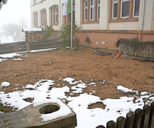 Brger fragen sich, wie der Rathausgar...cht &#8222;golddorfwrdig&#8220; aus.   | Foto: Gerd Sutter