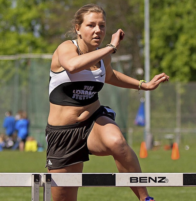 Zwei Siege in der U20: Paula Mutter, TuS Lrrach-Stetten   | Foto: Schchtele