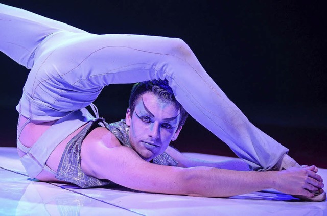 Ganz schn biegsam: Daragh Merritt.    | Foto: Zirkus Belly