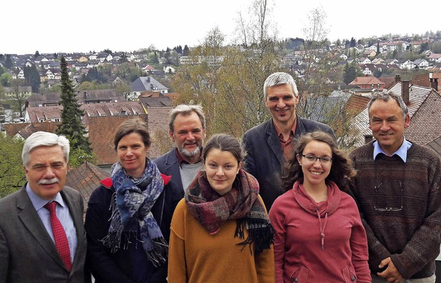 Sie verschaffen sich einen berblick ...zer und Umweltberater Gerhard Bronner.  | Foto: Gnter Vollmer