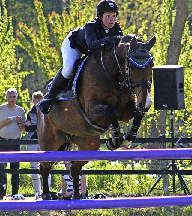 Nicole Schwarz (RFSV Kenzingen) holte ...ingen einen ersten und zweiten Platz.   | Foto: Anita Birkenhofer