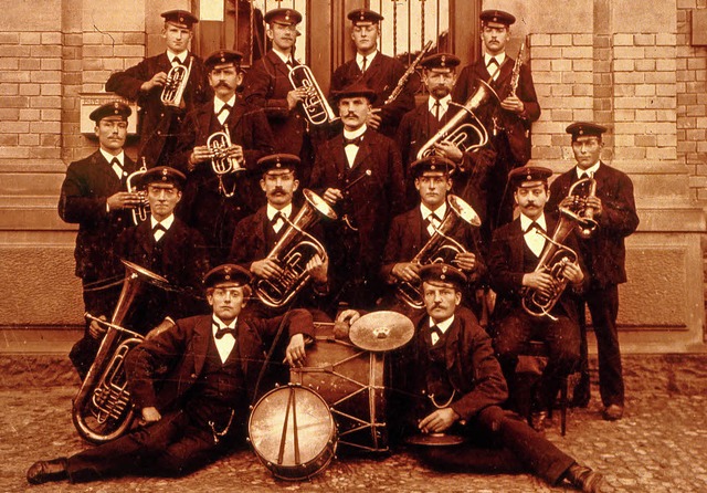 Der Musikverein im Jahr 1920  | Foto: MV Ottenheim