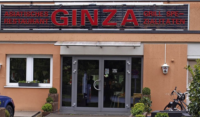 Der TSV Rot-Wei Lrrach wird das asia...staurant Ginza mit Wohnung verkaufen.   | Foto: Paul Schleer