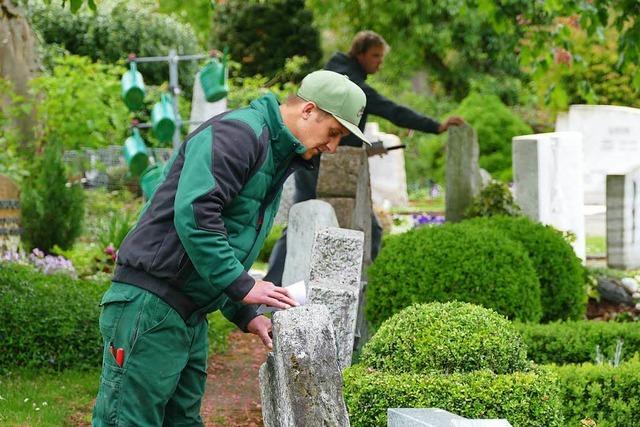 Fr Sicherheit auf den Friedhfen