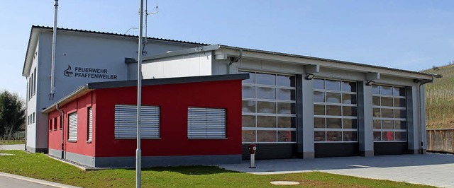Das neue Feuerwehrhaus in Pfaffenweiler  | Foto: Gemeinde