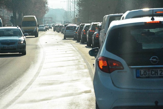 Staus auf der B3 zwischen Basel und de... in Weil am Rhein mglichst vermeiden.  | Foto: Hannes Lauber