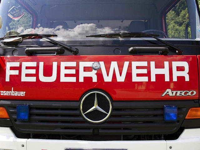 Die Feuerwehr konnte in einer Schnauer Firma rasch Entwarnung geben.  | Foto: Daniel Fleig