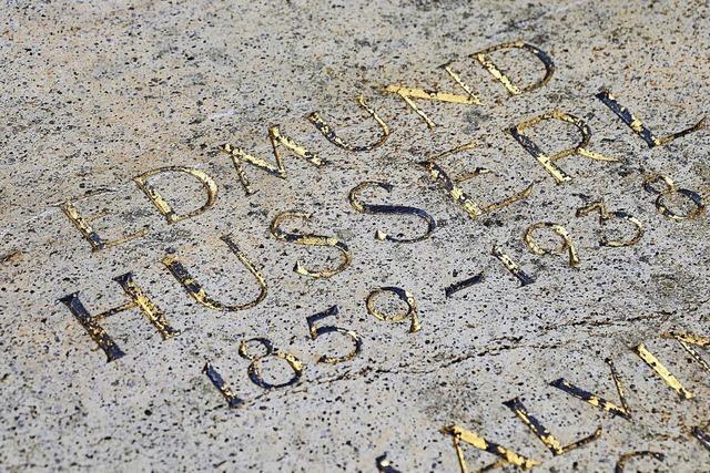Husserls Grab bleibt weiter in Günterstal