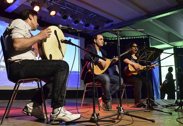 Auf der Bhne zeigten Musiker die Vielfalt.   | Foto: Thomas Kunz