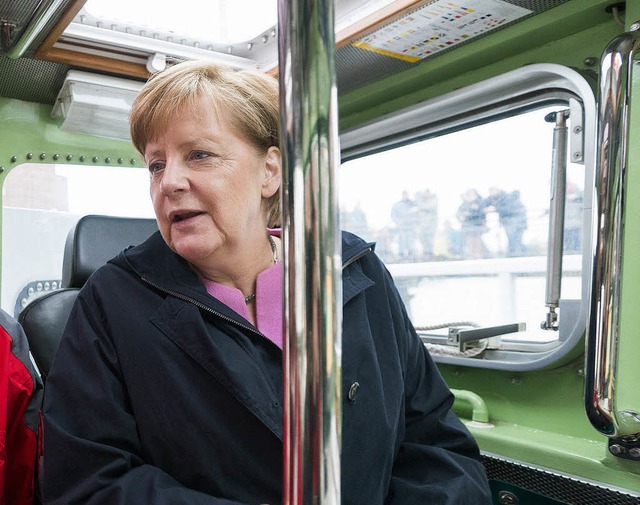 Routinierte Amtsinhaberin: Angela Merkel  | Foto: dpa