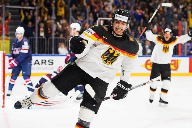 Fotos: Deutschland schlgt USA bei Eishockey-WM in Kln