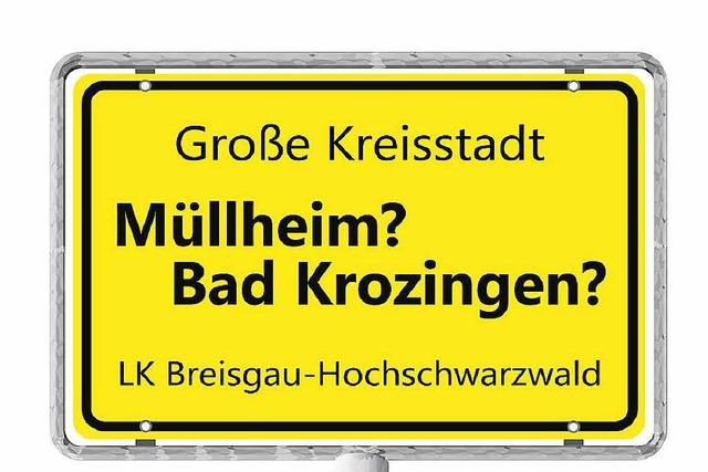 Mllheim und Bad Krozingen wollen Groe Kreisstdte werden