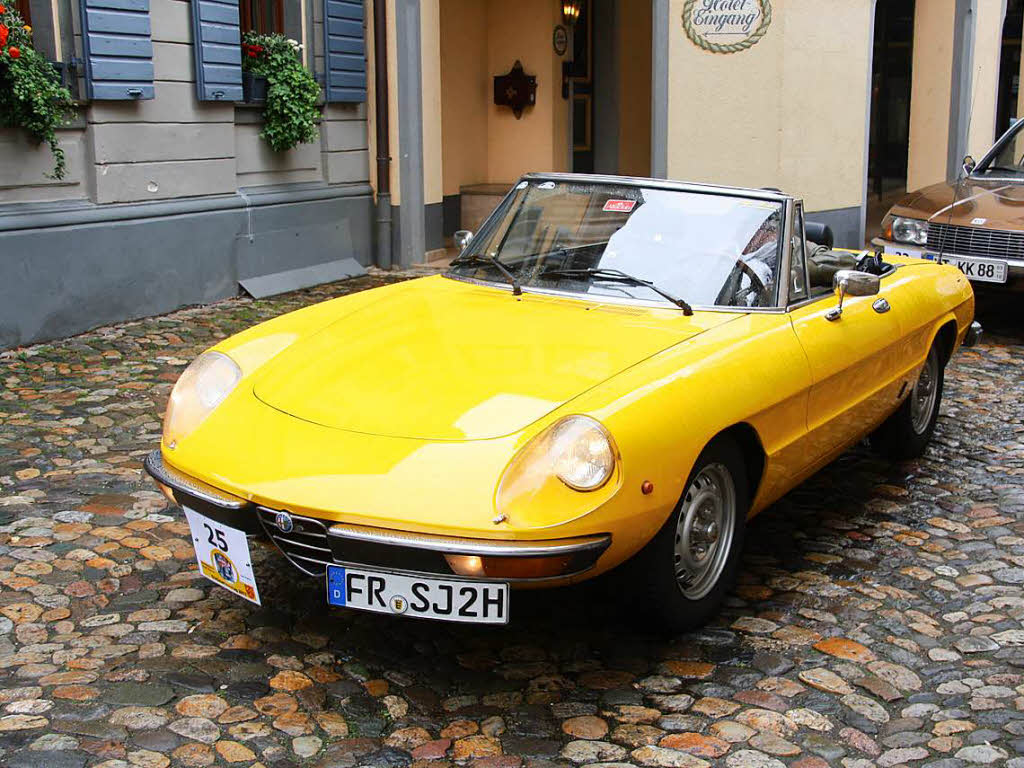 In Topform zeigten sich die „alten Schtzchen“ beim Oldtimersonntag in Staufen.