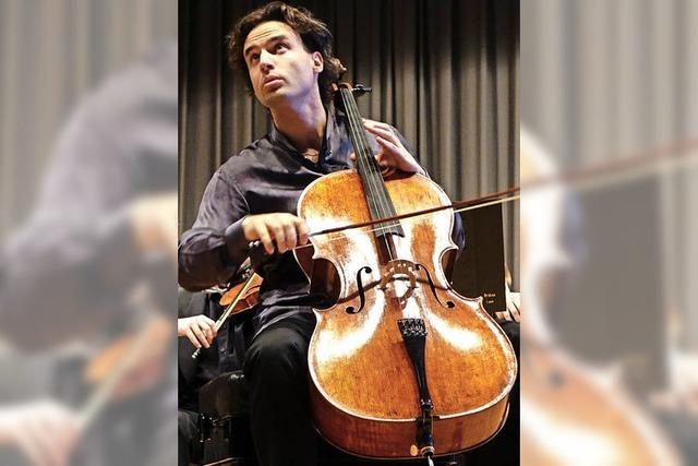 Gefragter Cellist spielte im Kursaal