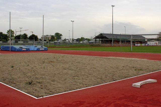 Wurfgrube wre ideales Beach-Volleyballfeld