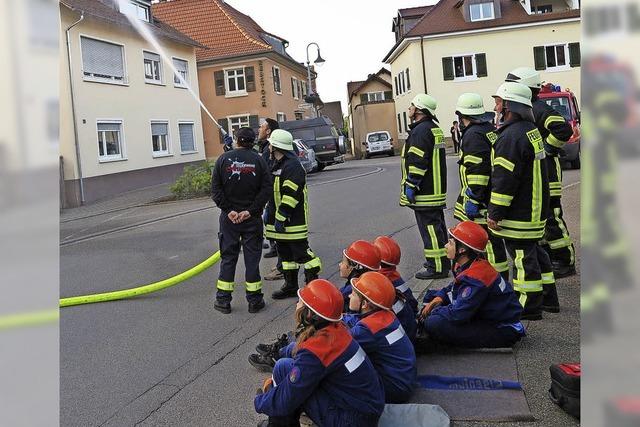 Fettbrand in der Gasthaus-Kche