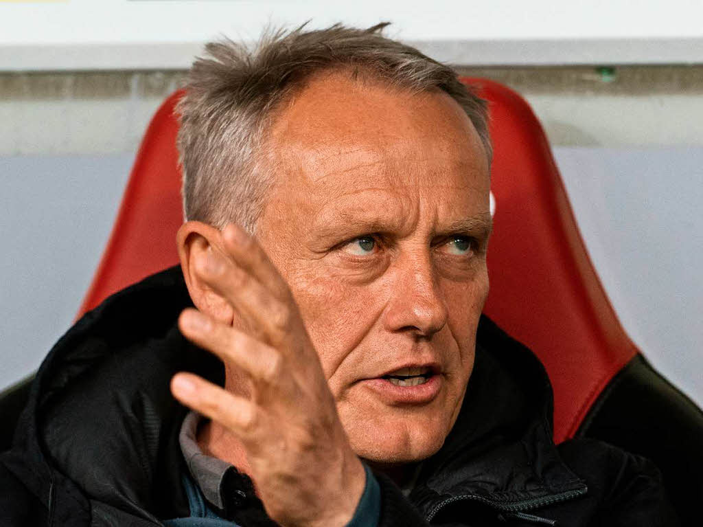 Europa wre ein Traum fr ihn: SC-Trainer Christian Streich. Ob es gegen Schalke was werden wrde