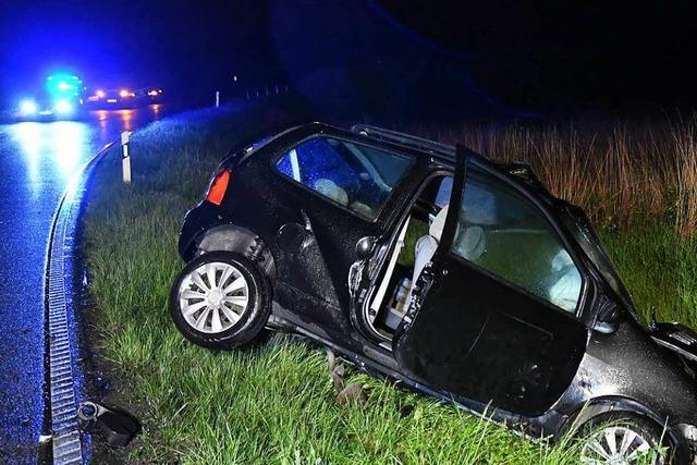 Kleinwagenfahrer stirbt bei Frontalcrash nahe Ringsheim