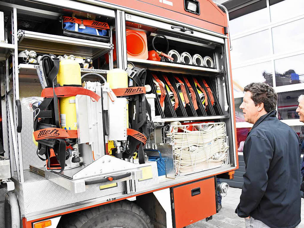 Mit einem Festwochenende wurde das neue Feuerwehrhaus in Pfaffenweiler gefeiert.