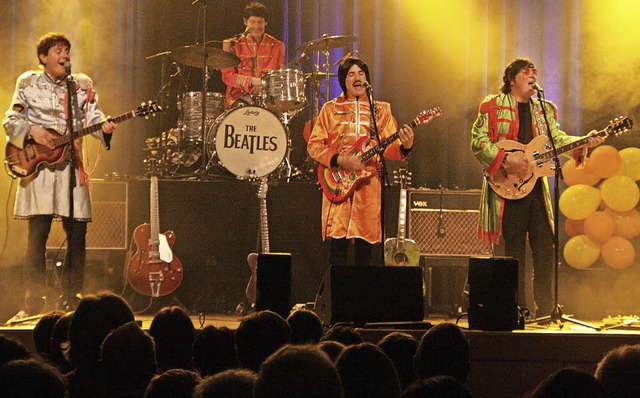 Die Silver Beatles im Bad Krozinger Kurhaus  | Foto: Ute Wehrle