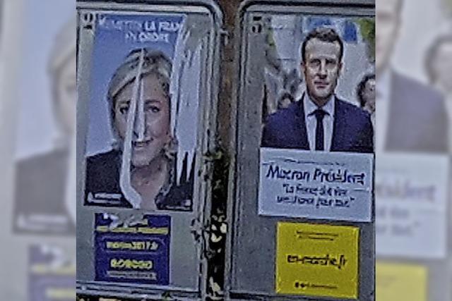 Hningen klar fr Europa – 67,6 Prozent fr Macron