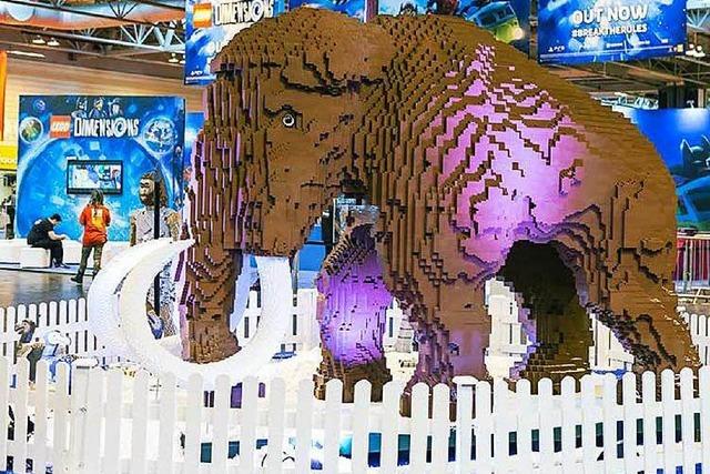 Auf der Muba 2017 in Basel wird die weltweit grte Legoausstellung 