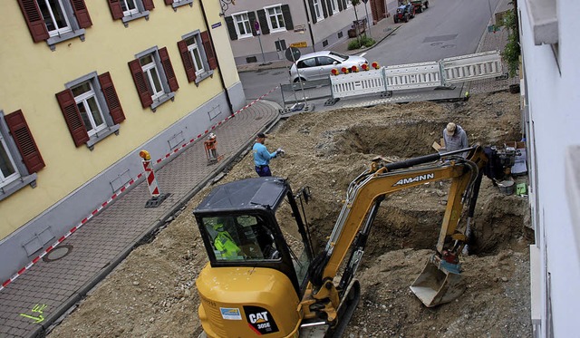 Die Bauarbeiten an der Kiechlinsberger...len bis Jahresende abgeschlossen sein.  | Foto: Christiane Franz