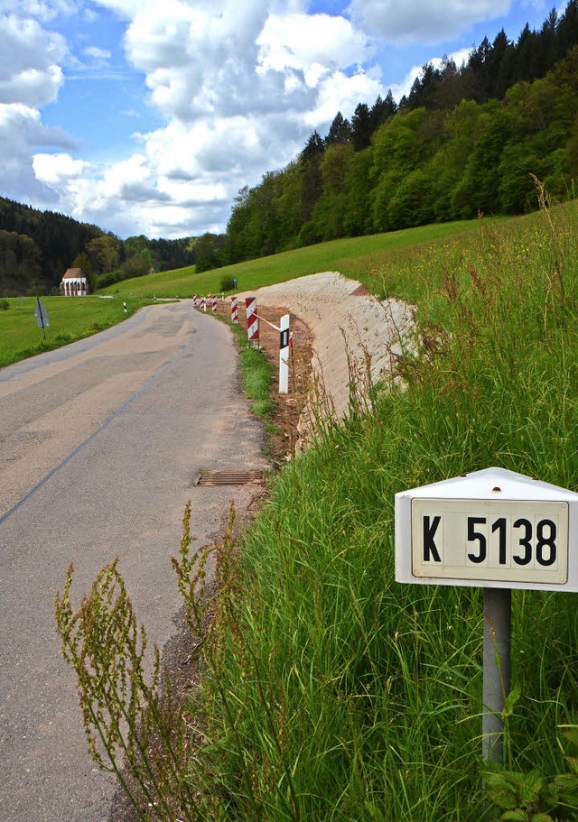 Der Ausbau der Kreisstrae im Tennenba...l beschftigt auch den Gewerbeverein.   | Foto: Walser