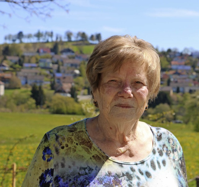 Kein leichtes Leben hatte Elvira Birsn... ihren Kindern und Enkeln zu erhalten.  | Foto: Martha Weishaar