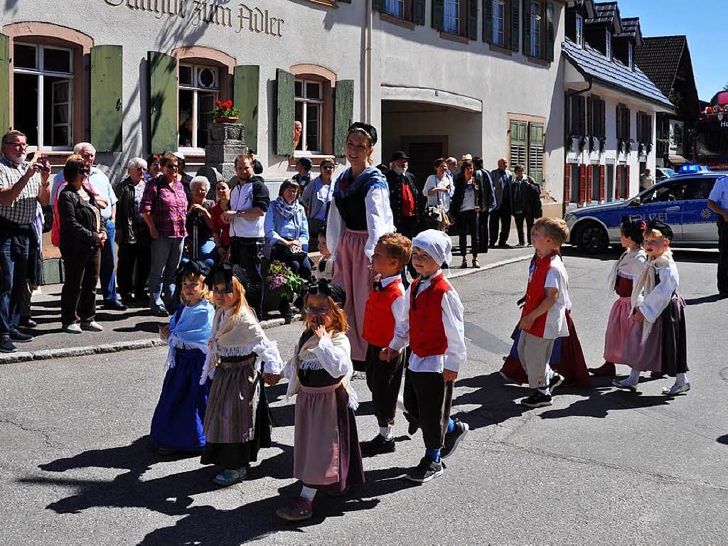 Das Hebelfest 2017 in Hausen fand bei strahlendem Sonnenschein statt.