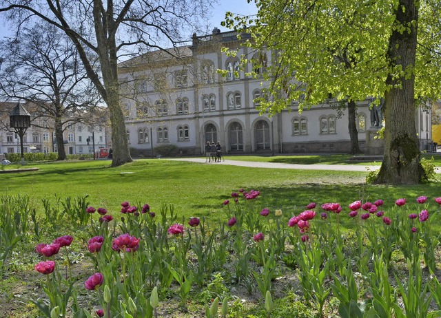 Der sanierte Hebelpark wird am Samstag...ten Marktplatz der Tag der Mobilitt.   | Foto: Barbara Ruda