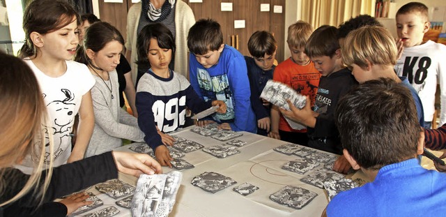 &#8222;Die Bremer Stadtmusikanten&#8220; als integratives Projekt der 3b.   | Foto: Model