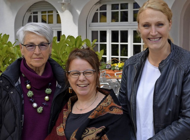 Anna Maria Janen, Anke Reinbach, Verena Kientz (von links)   | Foto: Britta Wieschenkmper