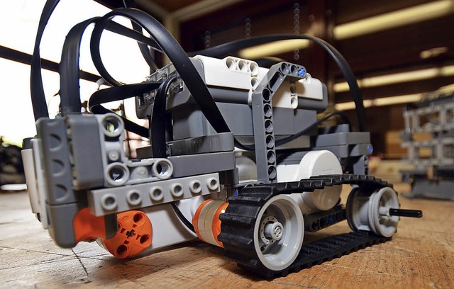 Das Lego-Roboter-Bauen ist bei Kindern beliebt.    | Foto: textdirekt