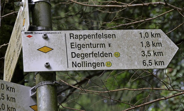 Der Rappenfelsen wurde in Grabbestei umbenannt  | Foto: Heinz u. Monika Vollmar