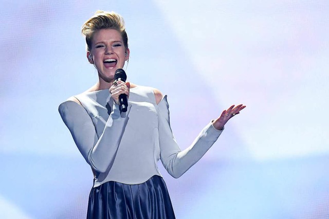 Levina sing fr Deutschland beim Bundesvision Son Contest.  | Foto: dpa