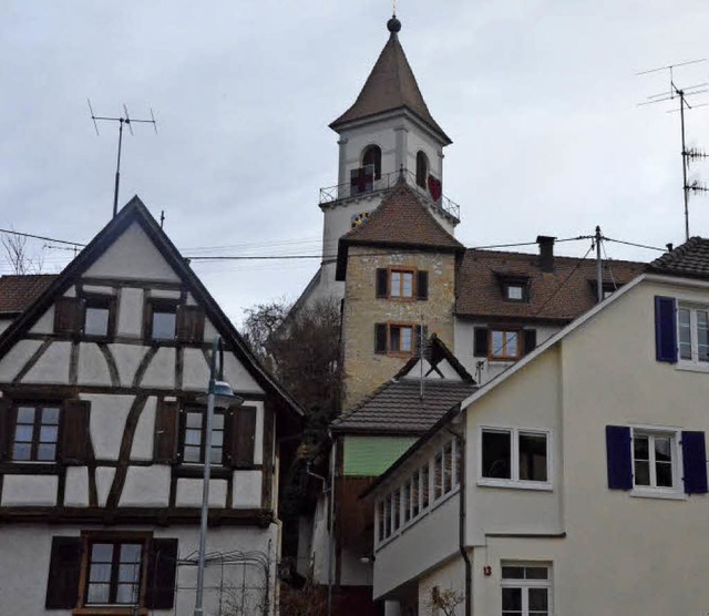 Der Kernort in Istein ist denkmalgesch...aben sind  vom Denkmalamt zu prfen.    | Foto: BZ