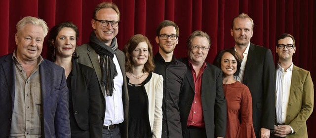 Sie sind die Neuen am Theater Freiburg...Pressesprecher Tim Lucas (von links)    | Foto: Thomas Kunz